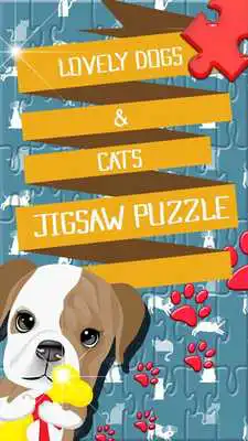 Play Beautiful Dogs and Cats Puzzle