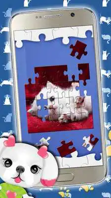 Play Beautiful Dogs and Cats Puzzle