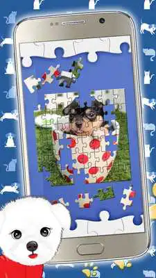 Play Beautiful Dogs and Cats Puzzle