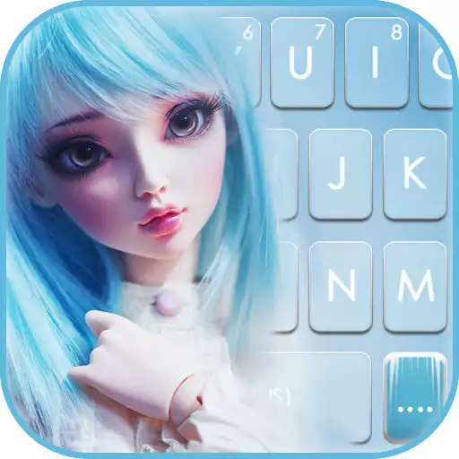 Play Beautiful Doll Keyboard Background APK
