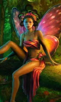 Play beautiful fairy wallpaper