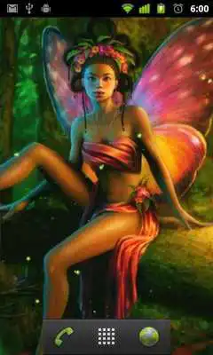 Play beautiful fairy wallpaper