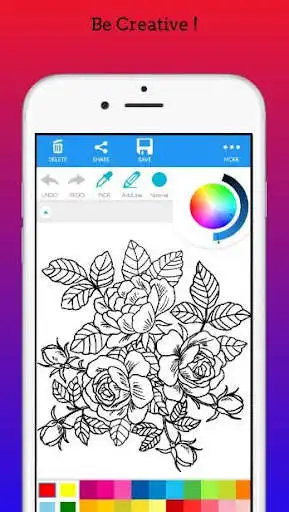 Play Beautiful Flowers Coloring Book 2020  and enjoy Beautiful Flowers Coloring Book 2020 with UptoPlay