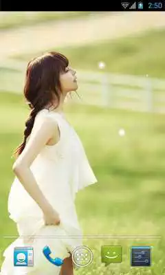 Play Beautiful Girl Live Wallpaper