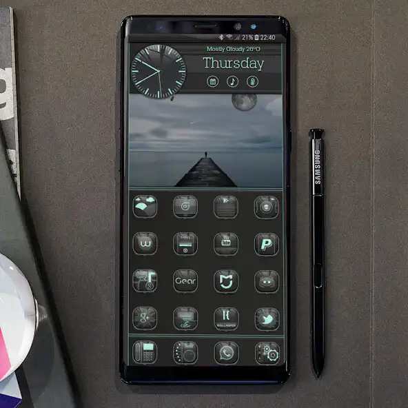 Play Beautiful KLWP  and enjoy Beautiful KLWP with UptoPlay