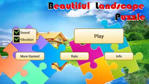 Play Beautiful Landscape Puzzle  and enjoy Beautiful Landscape Puzzle with UptoPlay
