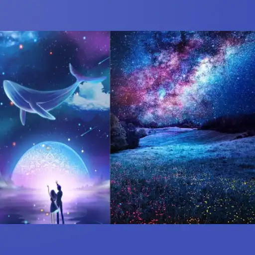 Play beautiful magic wallpapers APK