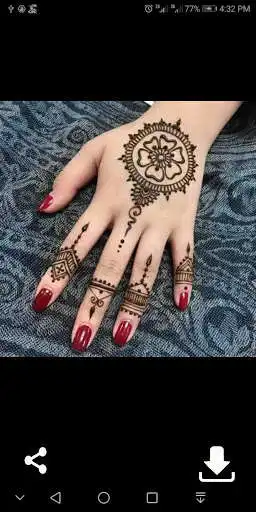 Play Beautiful Mehndi Designs 2018 as an online game Beautiful Mehndi Designs 2018 with UptoPlay