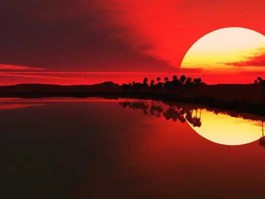 Play Beautiful Sun Set Wallpaper HD