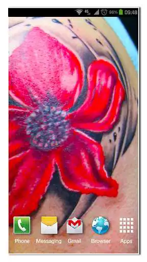 Play APK Beautiful Tattoo Wallpaper HD  and enjoy Beautiful Tattoo Wallpaper HD with UptoPlay com.kawintra.walltattoo12