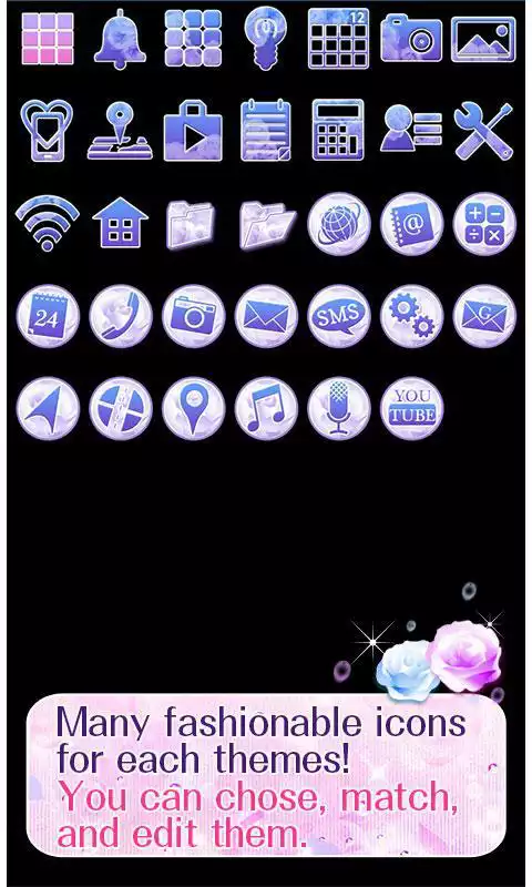 Play Beautiful Theme-Sparkle Drops-
