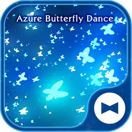 Run free android online Beautiful Wallpaper Azure Butterfly Dance Theme APK