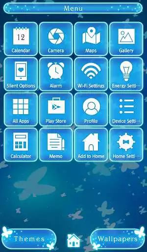 Play APK Beautiful Wallpaper Azure Butterfly Dance Theme  and enjoy Beautiful Wallpaper Azure Butterfly Dance Theme using ApkOnl