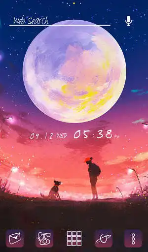 Play Beautiful Wallpaper Moonlight Memory Theme