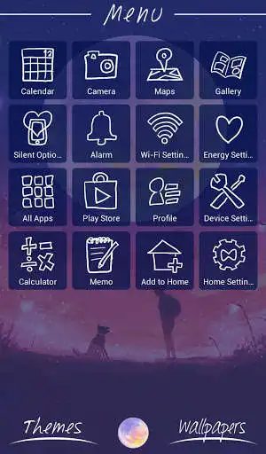 Play Beautiful Wallpaper Moonlight Memory Theme