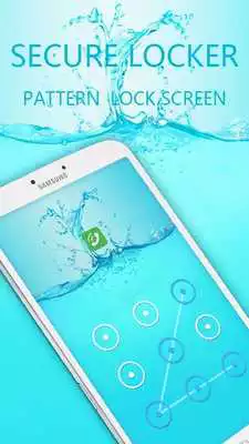 Play Beautiful Water Applock Theme