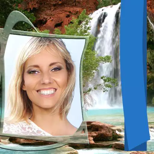 Free play online Beautiful Waterfall Frames APK