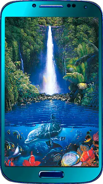 Play Beautiful waterfalls wallpapers as an online game Beautiful waterfalls wallpapers with UptoPlay