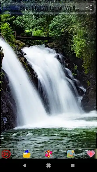 Play Beautiful Waterfall Wallpapers  and enjoy Beautiful Waterfall Wallpapers with UptoPlay