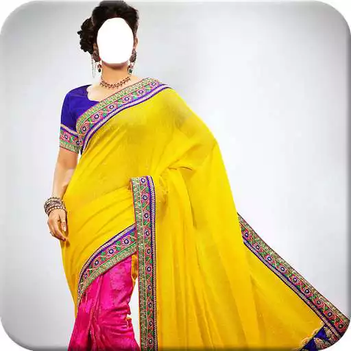 Free play online Beautiful Women Sarees Frame APK
