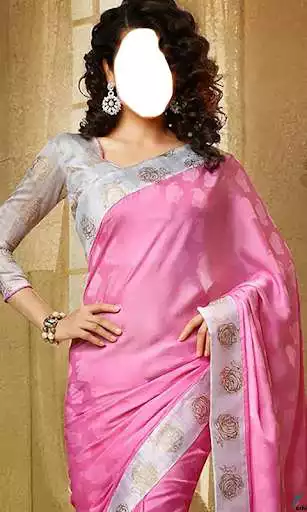 Play Beautiful Women Sarees Frame