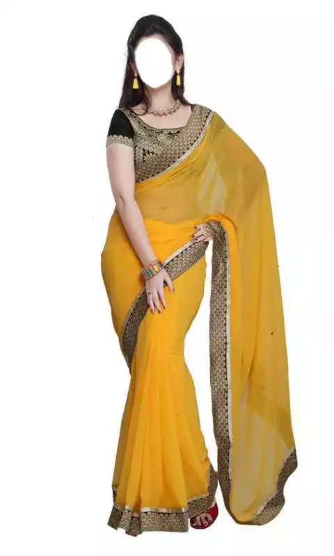 Play Beautiful Women Sarees Frame