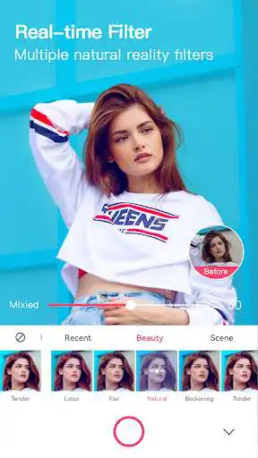 Play Beauty Camera with PhotoEditor as an online game Beauty Camera with PhotoEditor with UptoPlay
