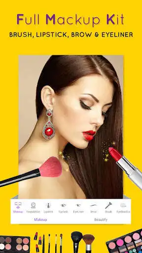 Play Beauty Face - Makeup Cam Editor  and enjoy Beauty Face - Makeup Cam Editor with UptoPlay