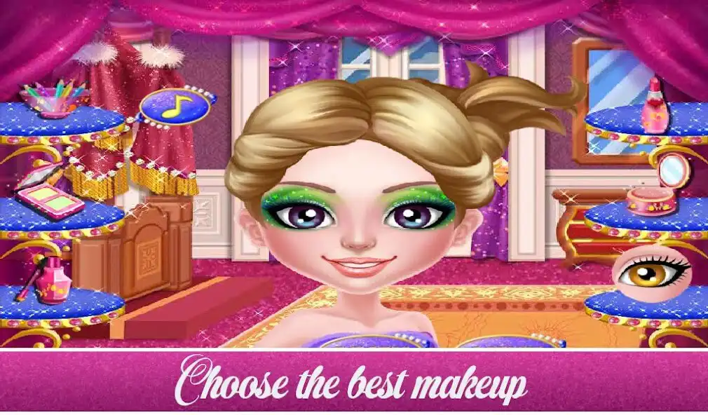 Play Beauty girl salon as an online game Beauty girl salon with UptoPlay