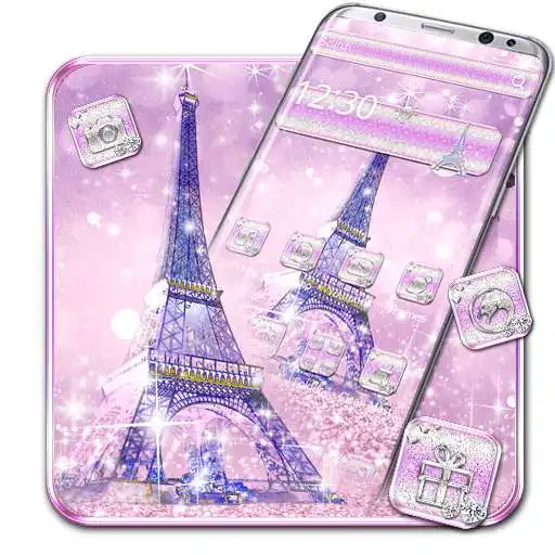 Free play online Beauty Glitter Paris Theme APK