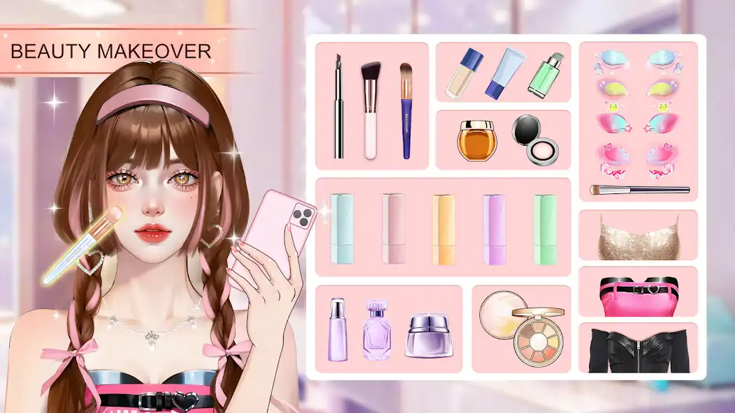 Play Beauty Makeover - Makeup Games as an online game Beauty Makeover - Makeup Games with UptoPlay