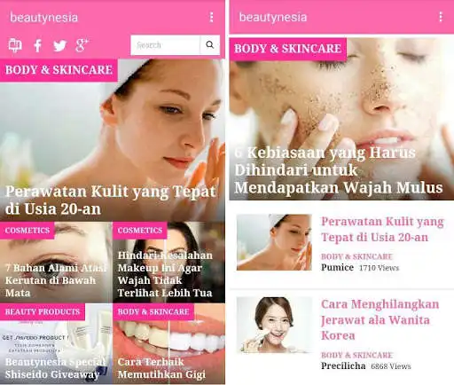 Play Beautynesia.id as an online game Beautynesia.id with UptoPlay