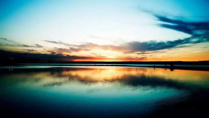 Play Beauty of the sea sunset