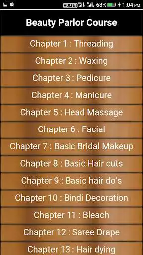 Play Beauty Parlour Course
