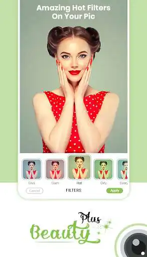 Play Beauty Plus Selfie Beauty Camera as an online game Beauty Plus Selfie Beauty Camera with UptoPlay