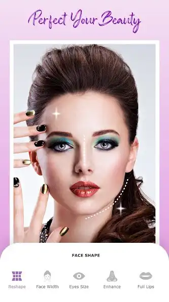 Play Beauty Plus Youcam Makeup as an online game Beauty Plus Youcam Makeup with UptoPlay