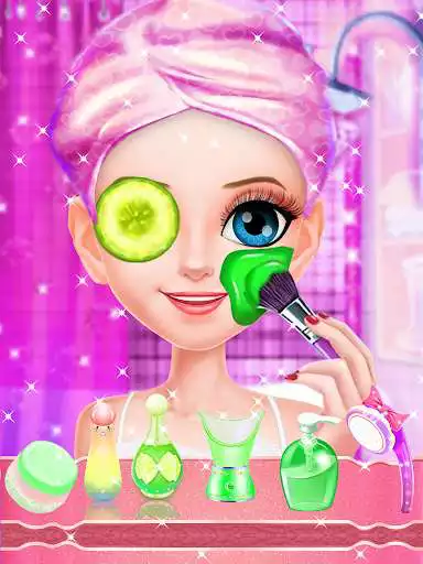 Play Beauty Princess Makeup Games as an online game Beauty Princess Makeup Games with UptoPlay