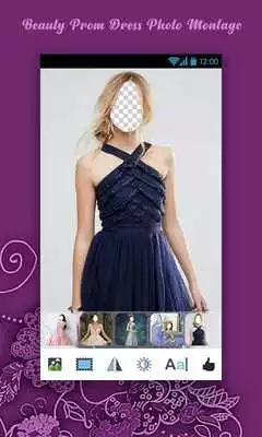 Play Beauty Prom Dress Photo Montage