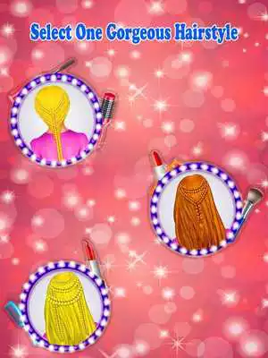 Play Beauty Queen Braided Hairstyle