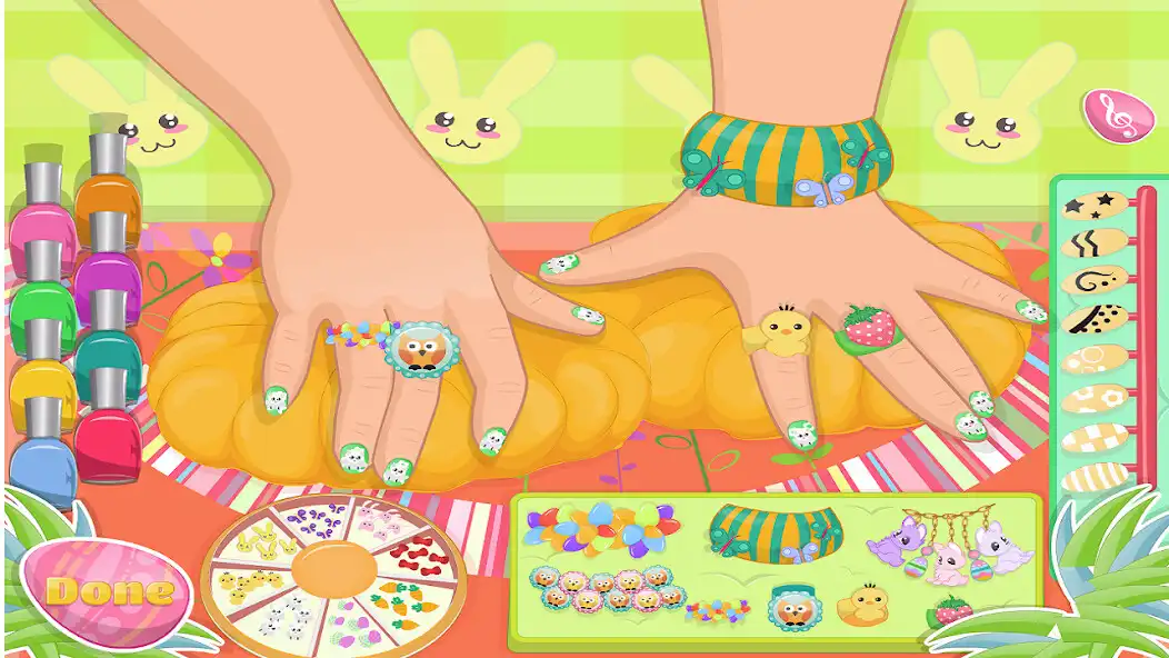 Play Beauty Salon - Baby doll Nail   and enjoy Beauty Salon - Baby doll Nail  with UptoPlay