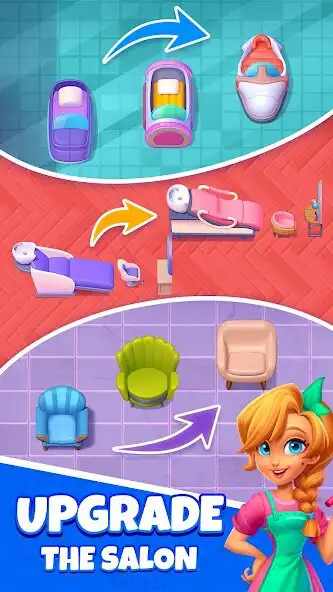 Play Beauty Salon Tycoon: Idle Game  and enjoy Beauty Salon Tycoon: Idle Game with UptoPlay