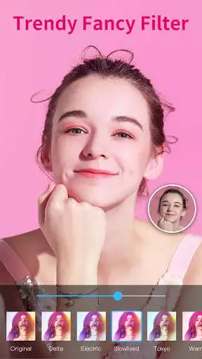 Play Beauty Selfie Camera - Papaya as an online game Beauty Selfie Camera - Papaya with UptoPlay