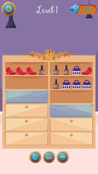 Play BEAUTY SORT PUZZLE as an online game BEAUTY SORT PUZZLE with UptoPlay