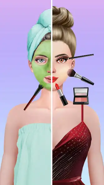 Play Beauty Spot:Makeup Game as an online game Beauty Spot:Makeup Game with UptoPlay