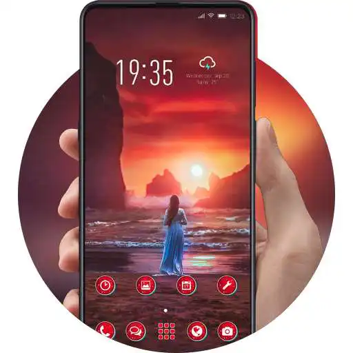 Play Beauty theme under the sunset at the seaside APK Play Beauty theme under the sunset at the seaside APK