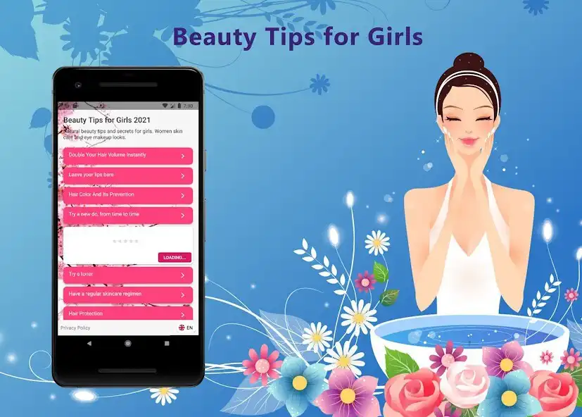 Play Beauty Tips for Girls 2021  and enjoy Beauty Tips for Girls 2021 with UptoPlay