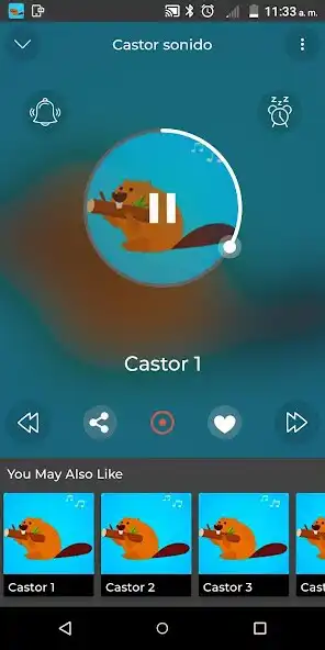 Play Beaver sound as an online game Beaver sound with UptoPlay