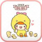 Free play online BeBe(Chick) Go Launcher theme APK