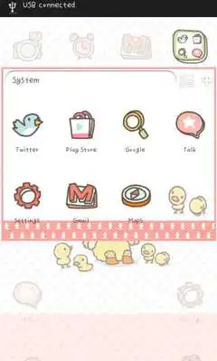 Play BeBe(Chick) Go Launcher theme Play BeBe(Chick) Go Launcher theme