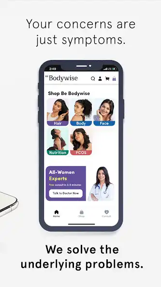 Play Be Bodywise:Womens Health App as an online game Be Bodywise:Womens Health App with UptoPlay